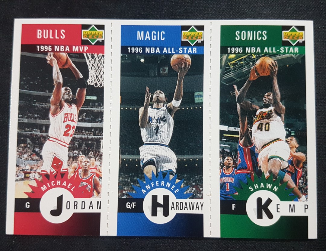 Jordan / Hardaway / Kemp Card, & Memorabilia & Collectibles, Fan on Carousell