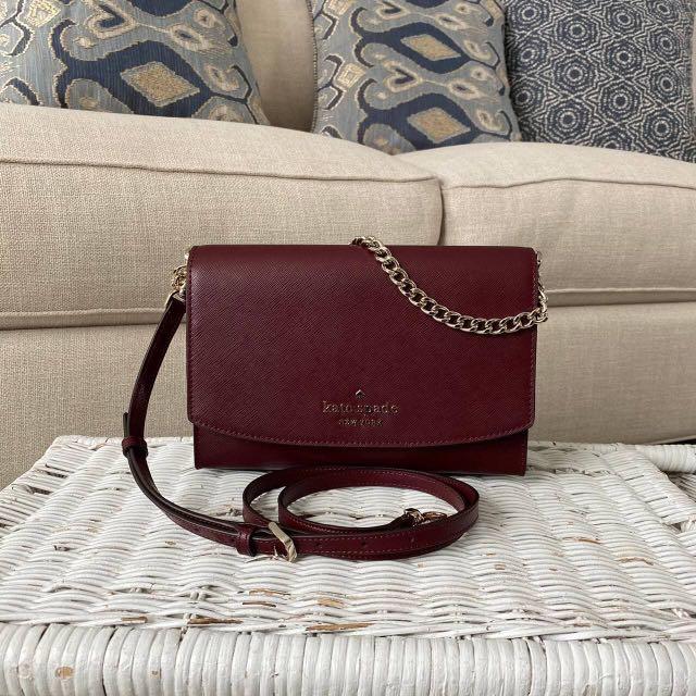 Kate Spade Carson Convertible Crossbody, Women's Fashion, Bags & Wallets,  Purses & Pouches on Carousell