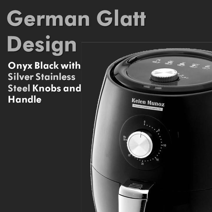 Kelen Munoz Air Fryer L Size Black 3.8L TV Home Appliances