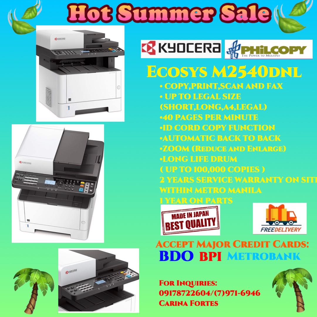 LASER PRINTER/COPIER/SCANNER/FAX 