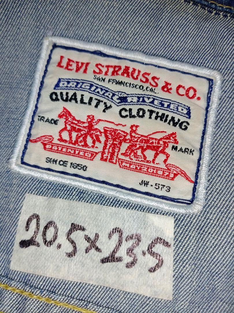 Levis white on sale label jacket