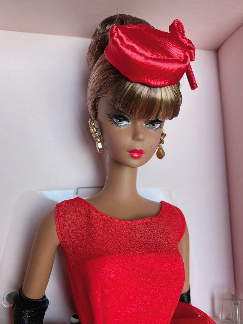 Little Red Dress Silkstone Barbie Doll, Barbie Fashion Model Collection