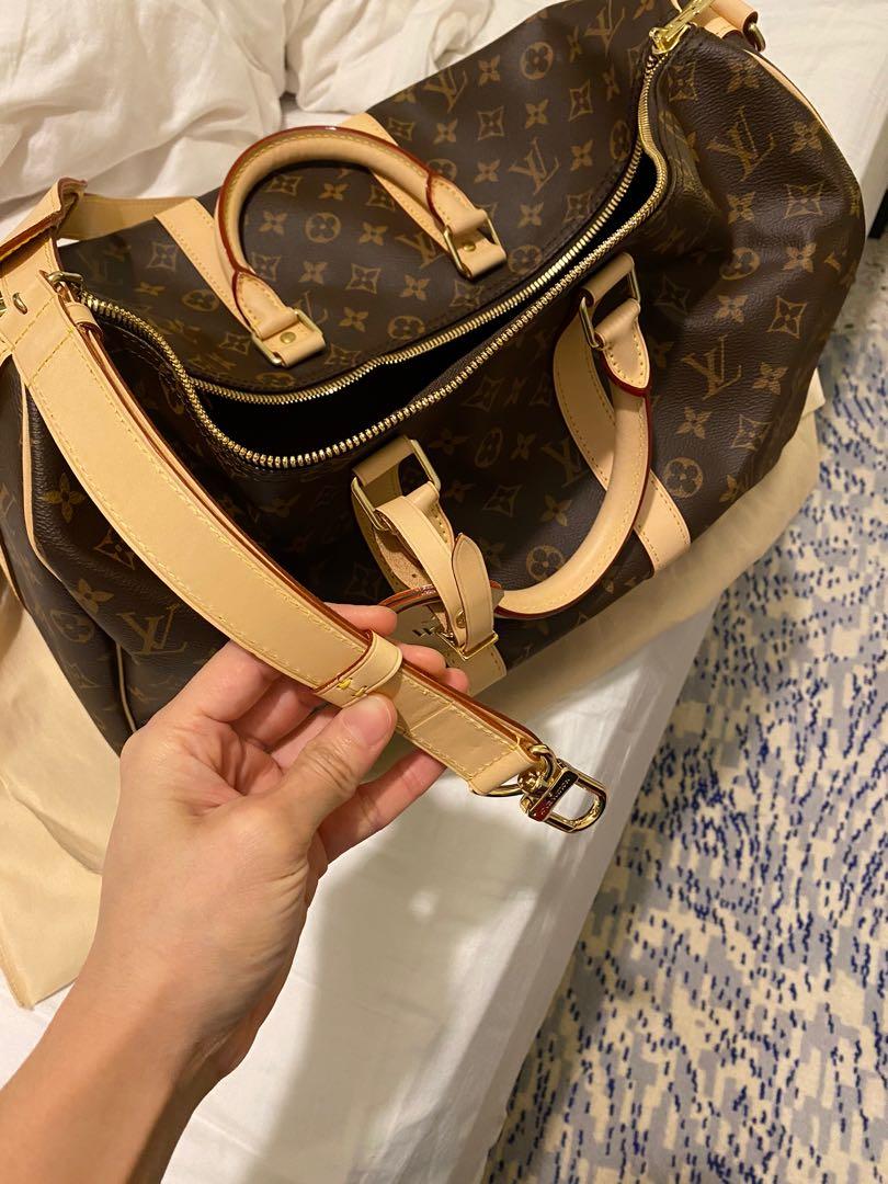 Louis Vuitton Keepall Bandoulière 45, Luxury, Bags & Wallets on Carousell