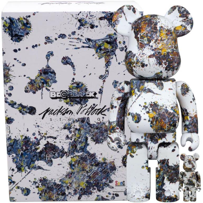 Medicom Toy Be@rbrick Bearbrick Jackson Pollock Studio (SPLASH