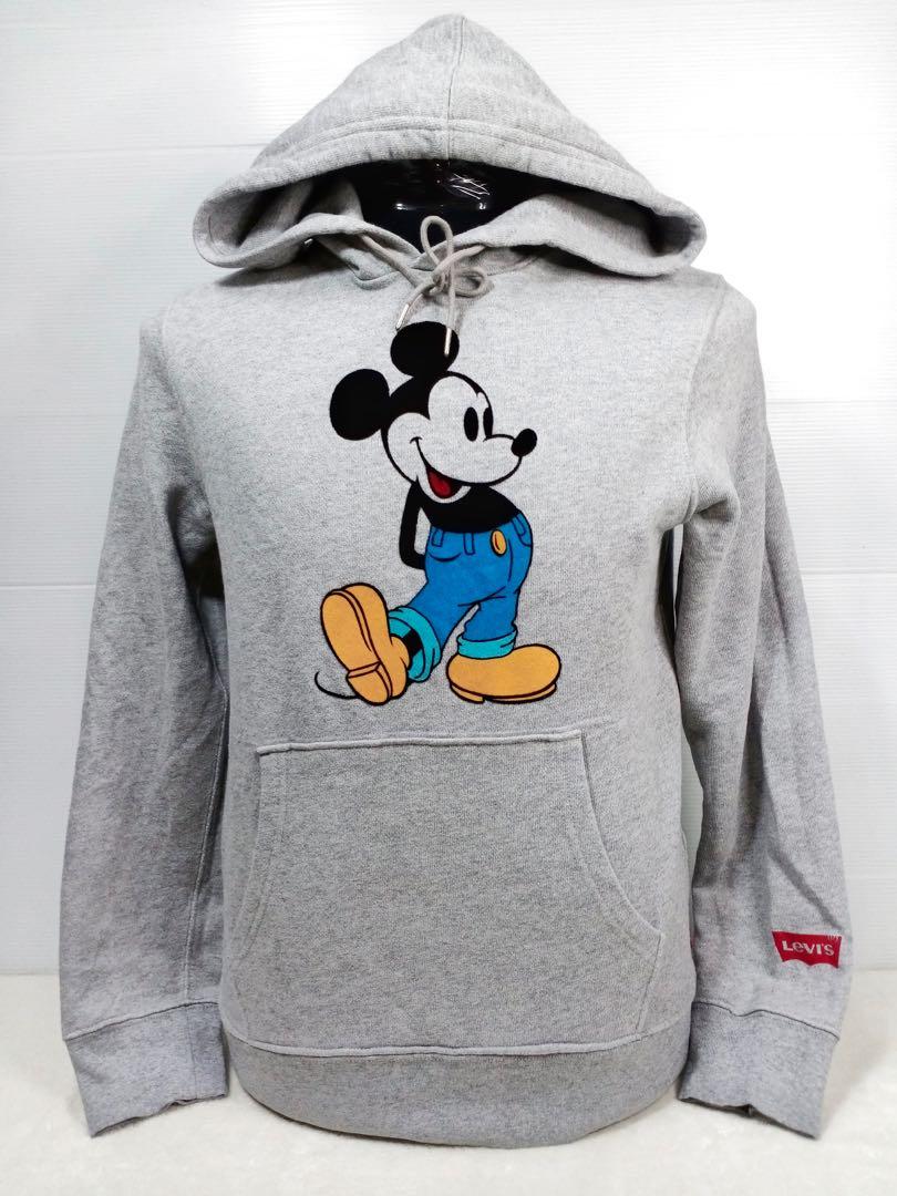 Mickey X Levis Hoodie Men s Fashion Tops Sets Hoodies on
