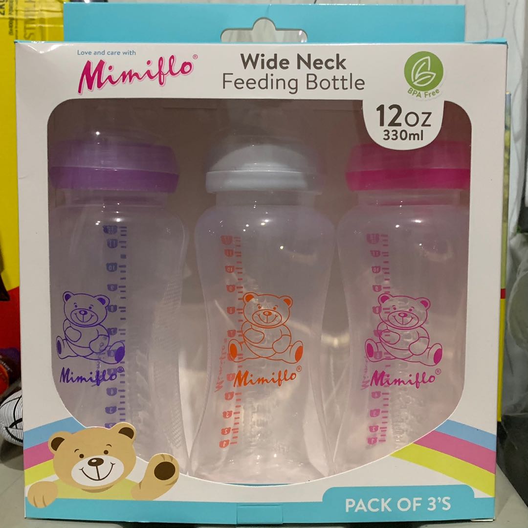Mimiflo wide neck bottle top