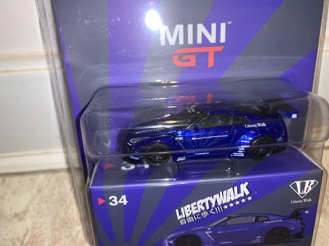 Mini GT #34 GTR ，全新未拆開過, 興趣及遊戲, 玩具& 遊戲類- Carousell