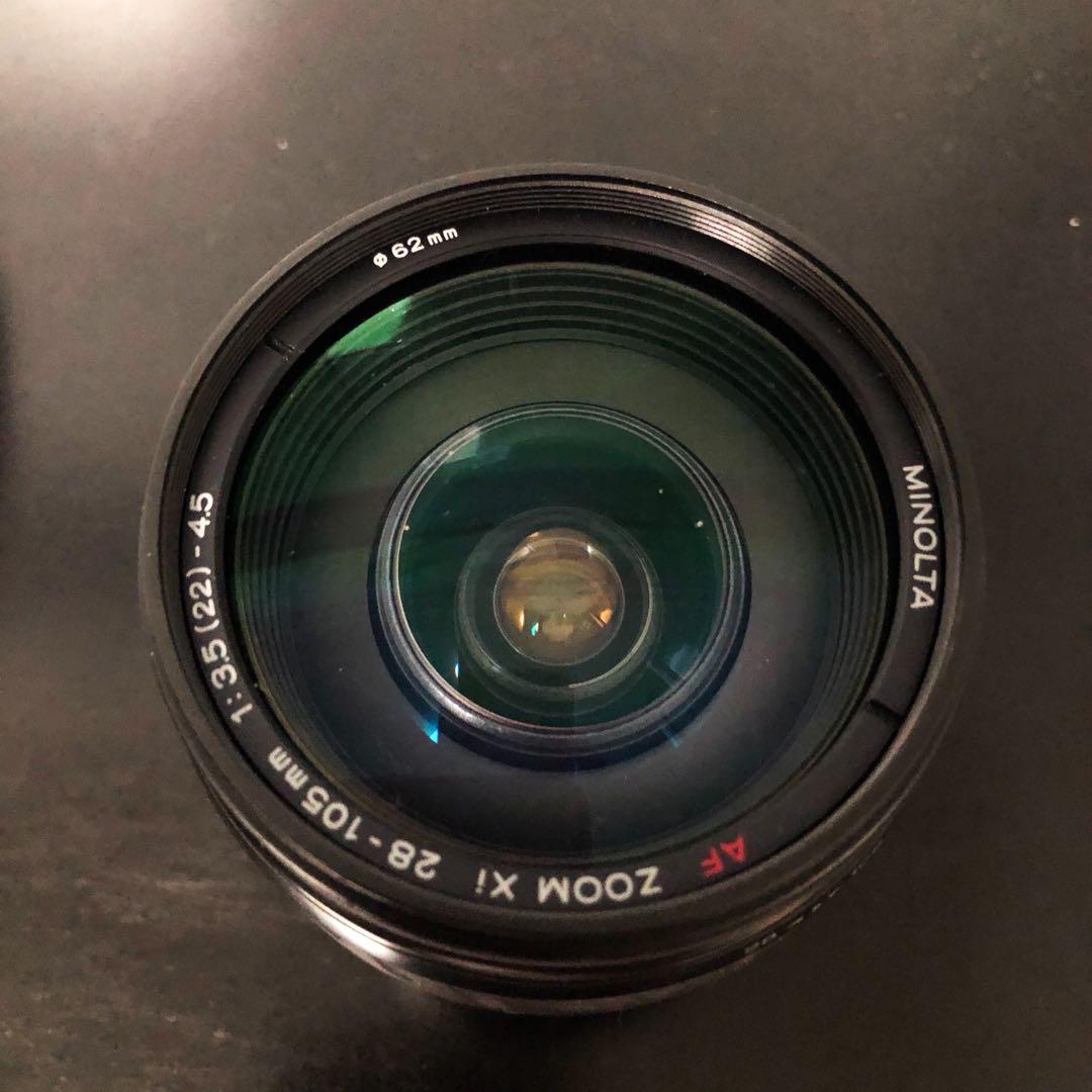 Minolta Af Zoom Xi 28 105mm F 3 5 4 5 Photography Lens Kits On Carousell