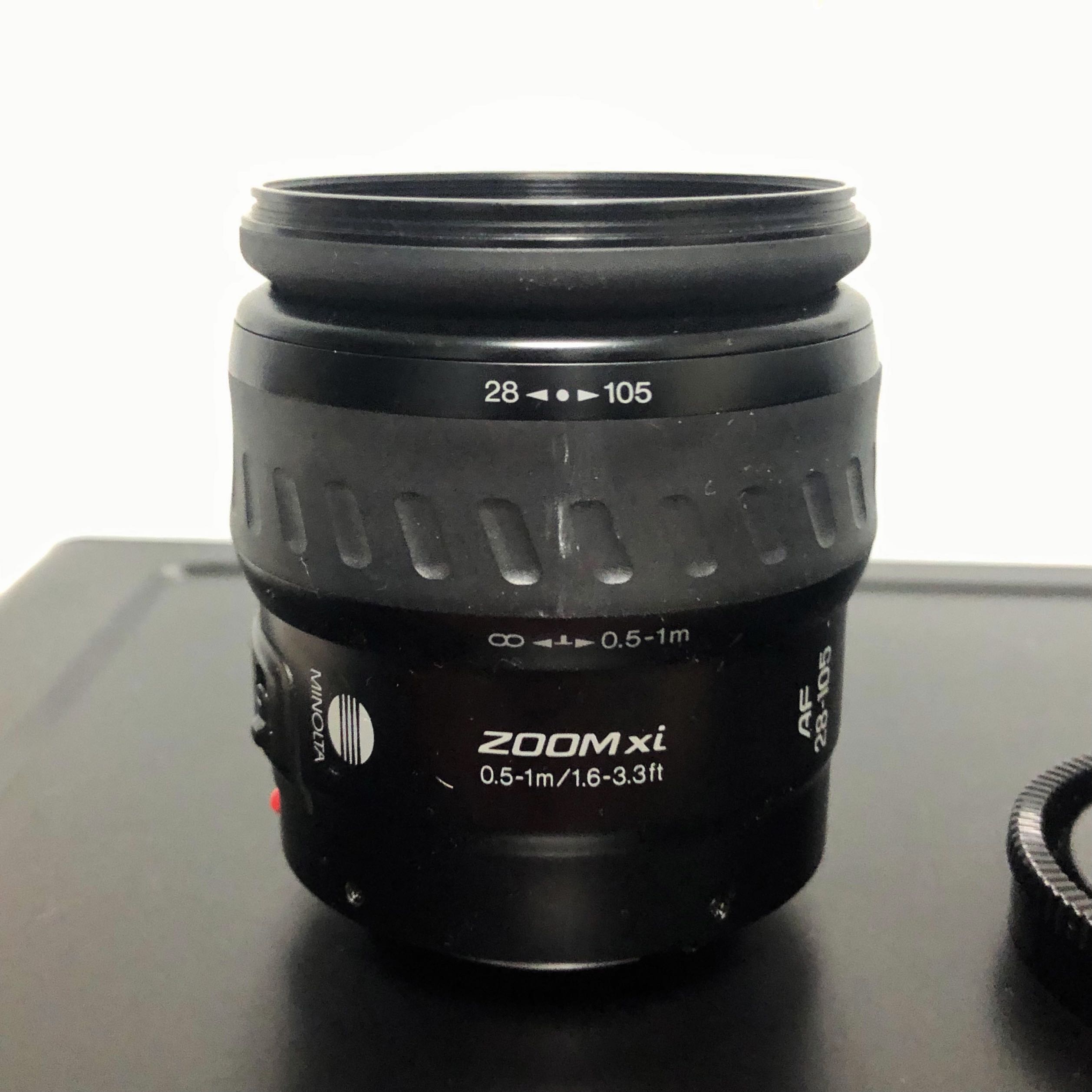 Minolta Af Zoom Xi 28 105mm F 3 5 4 5 Photography Lens Kits On Carousell
