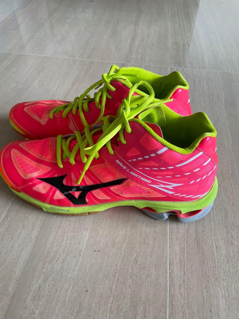 Mizuno wave lightning z mid pink best sale