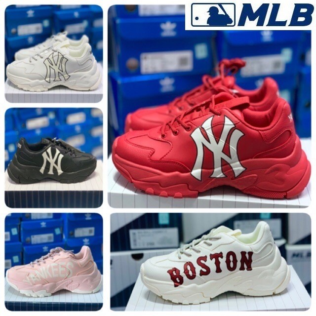 MLB YANKEES KOREAN STYLE WOMEN SHOES, Women's Fashion, Footwear