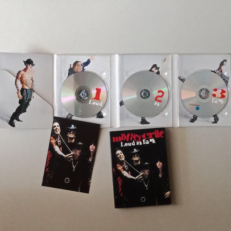 Motley Crue Loud as f@*k 2CD+DVD set, Hobbies & Toys, Music
