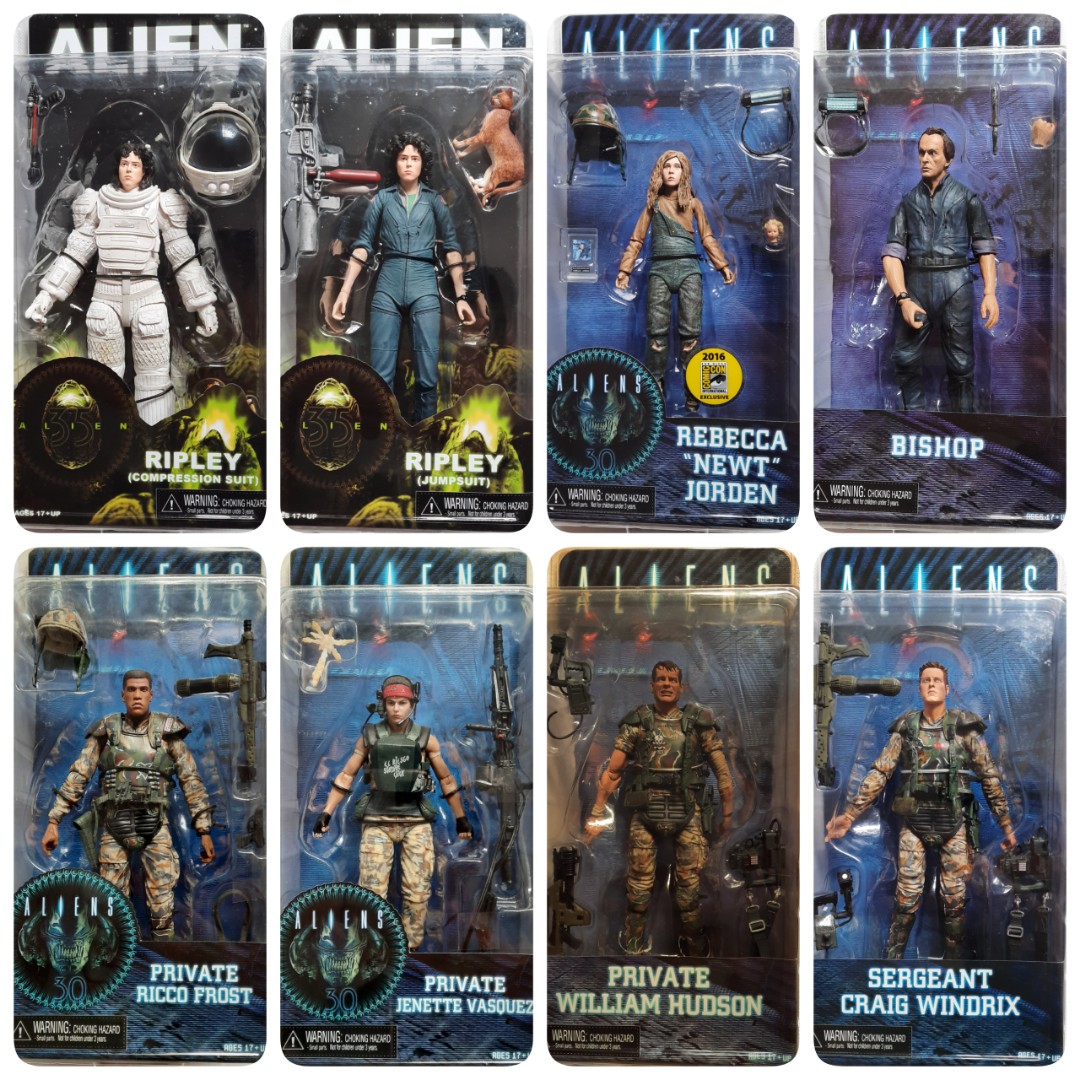 Hot Spot Collectibles and Toys - Alien Ripley Figure Cardback