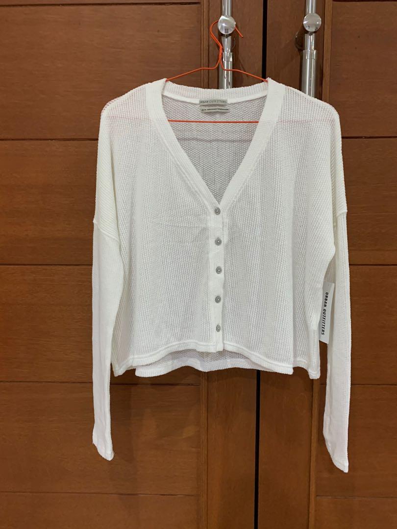 New Urban Outfitters Courtney cardigan Fesyen Wanita Pakaian