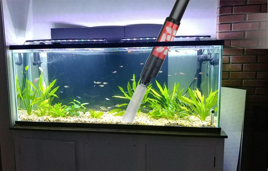 NICREW Automatic Gravel Cleaner Electric Aquarium Cleaner Sludge Extractor for Medium and Large Tanks TV Home Appliances Vacuum Cleaner Housekeeping on Carousell