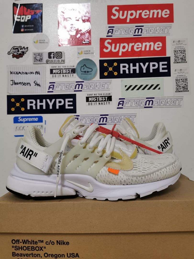 off white presto white