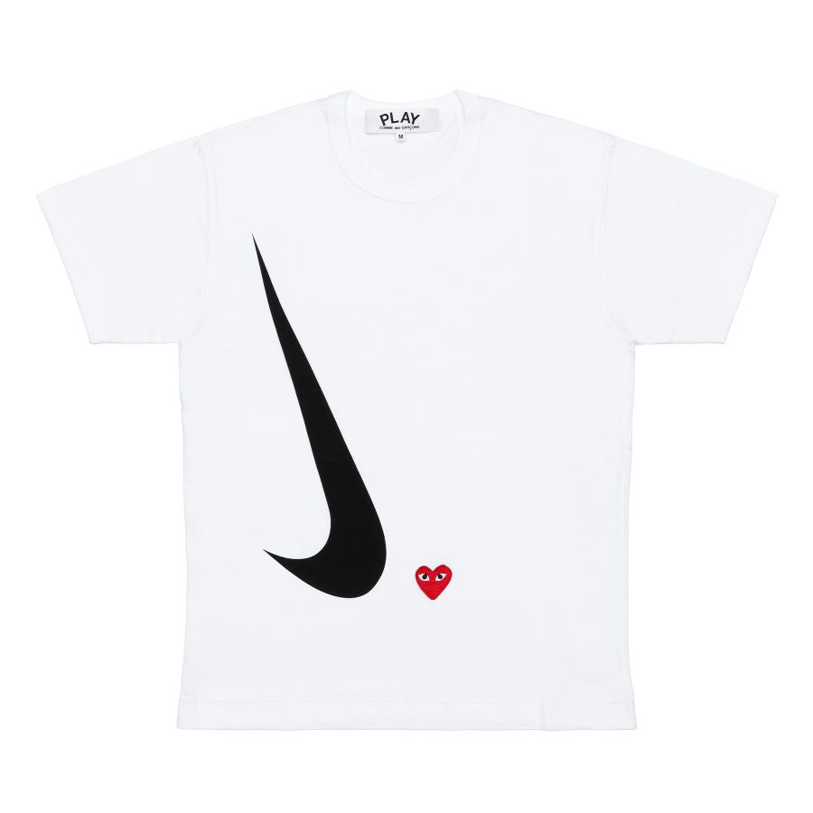 Cdg play nike hoodie clearance