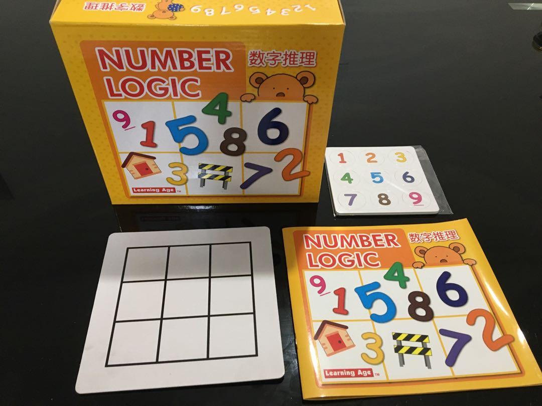 Number logic, Hobbies & Toys, Toys & Games on Carousell