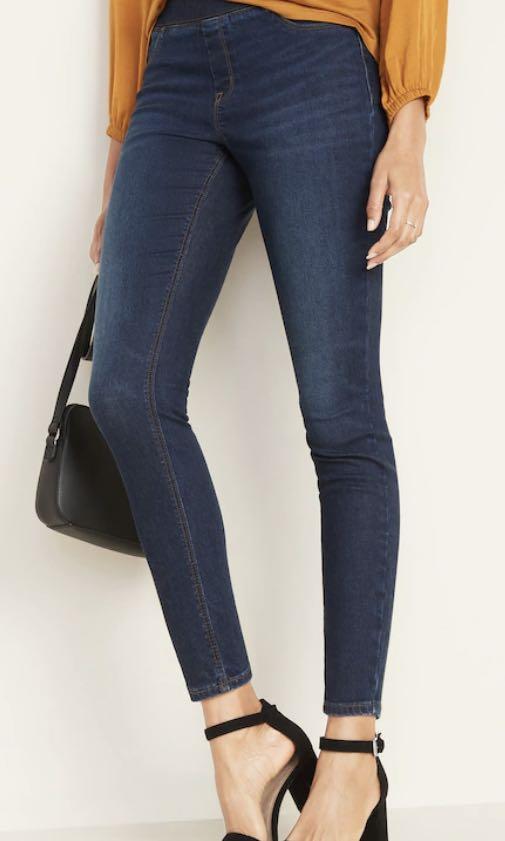 Blue jeggings clearance