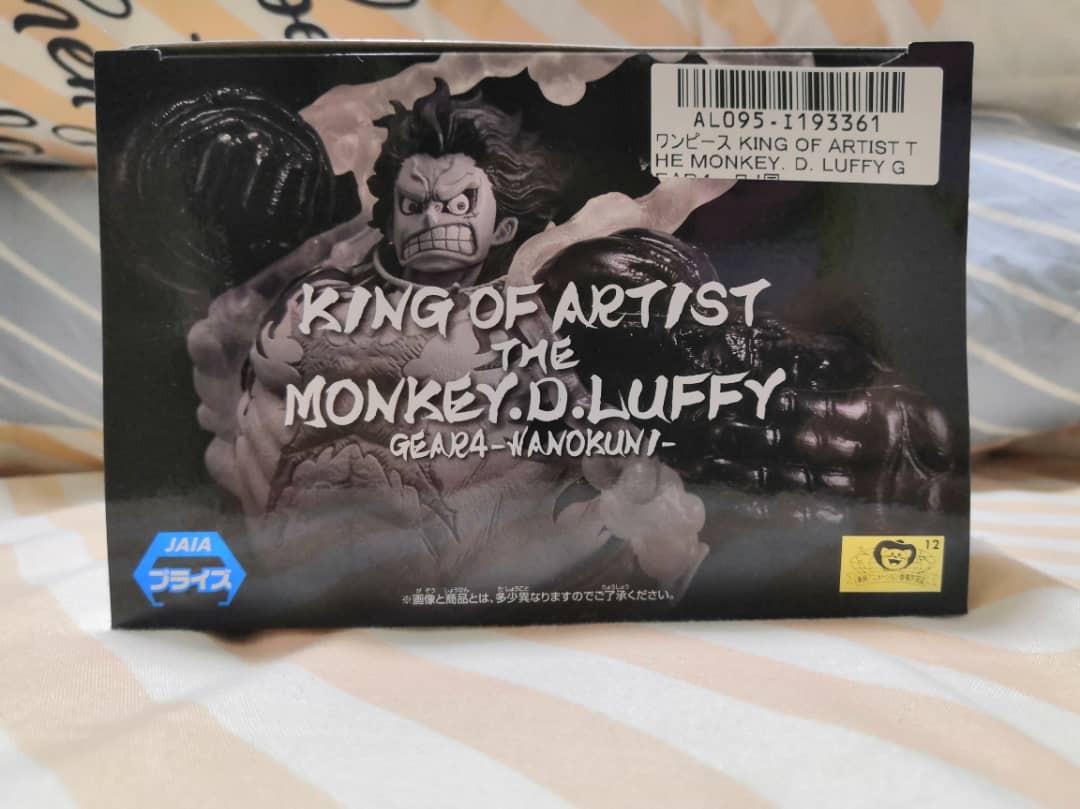 MONKEY D. LUFFY ONE PIECE GEAR 4 WANO KING OF ARTIST BANPRESTO 100%  ORIGINAL SEM CAIXA - ICHIBAN ACTION FIGURES