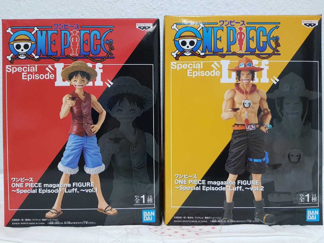 One Piece Magazine Luffy Ace Sabo Set Toys Games Bricks Figurines On Carousell