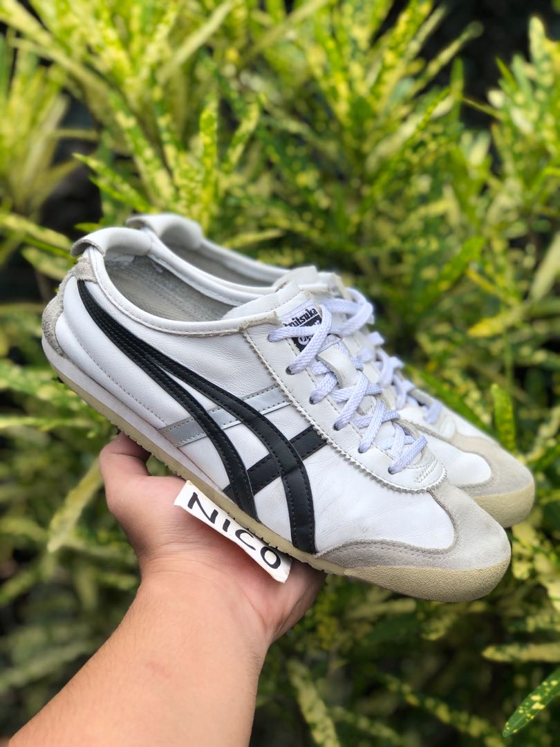 Onitsuka white and best sale black
