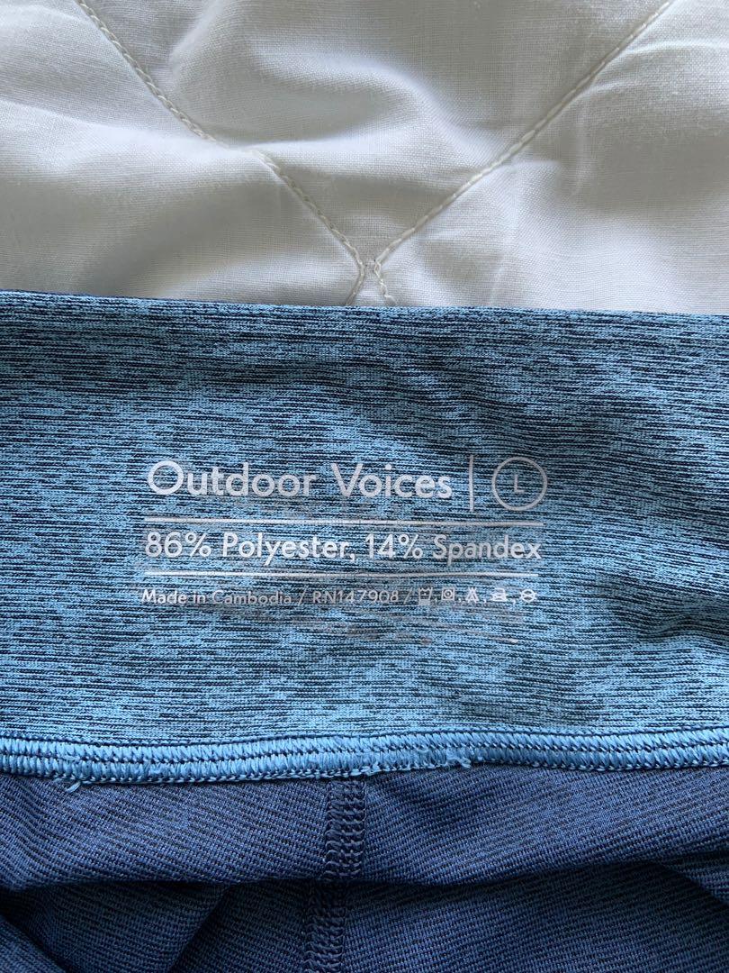 Outdoor Voices Springs Leggings Sz L, Men's Fashion, Activewear on Carousell