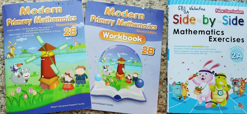 小二课本數學英語音樂p2 Books Math English Music 教科書 Carousell