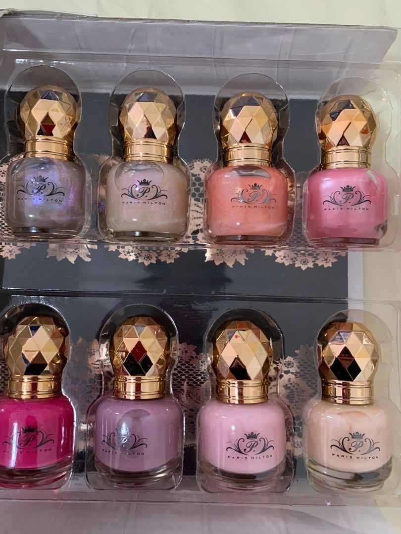 Paris Hilton nail polish set, Beauty & Personal Care, Hands & Nails on