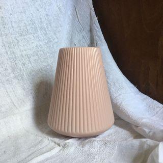 Pink Origami Plastic Vase