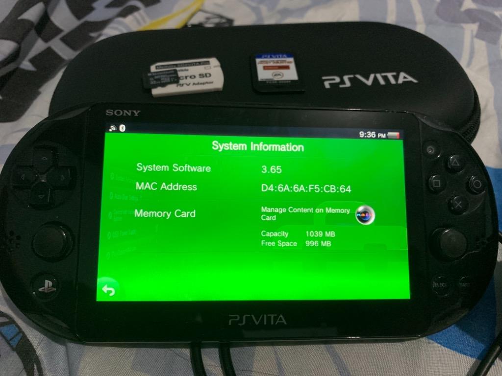 PS Vita Slim, Video Gaming, Video Game Consoles, PlayStation on Carousell