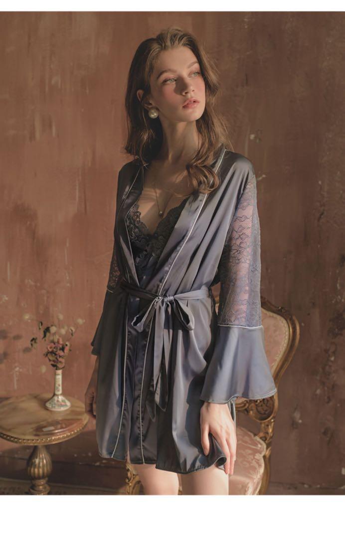Loungewear robe set Clearance