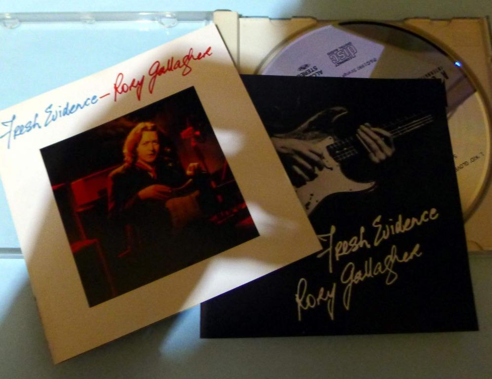 Rory Gallagher Fresh Evidence早期日本版CD唱片No Ifpi 送碟, 興趣及