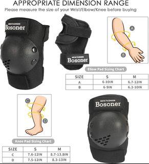 elbow and knee pads for biking