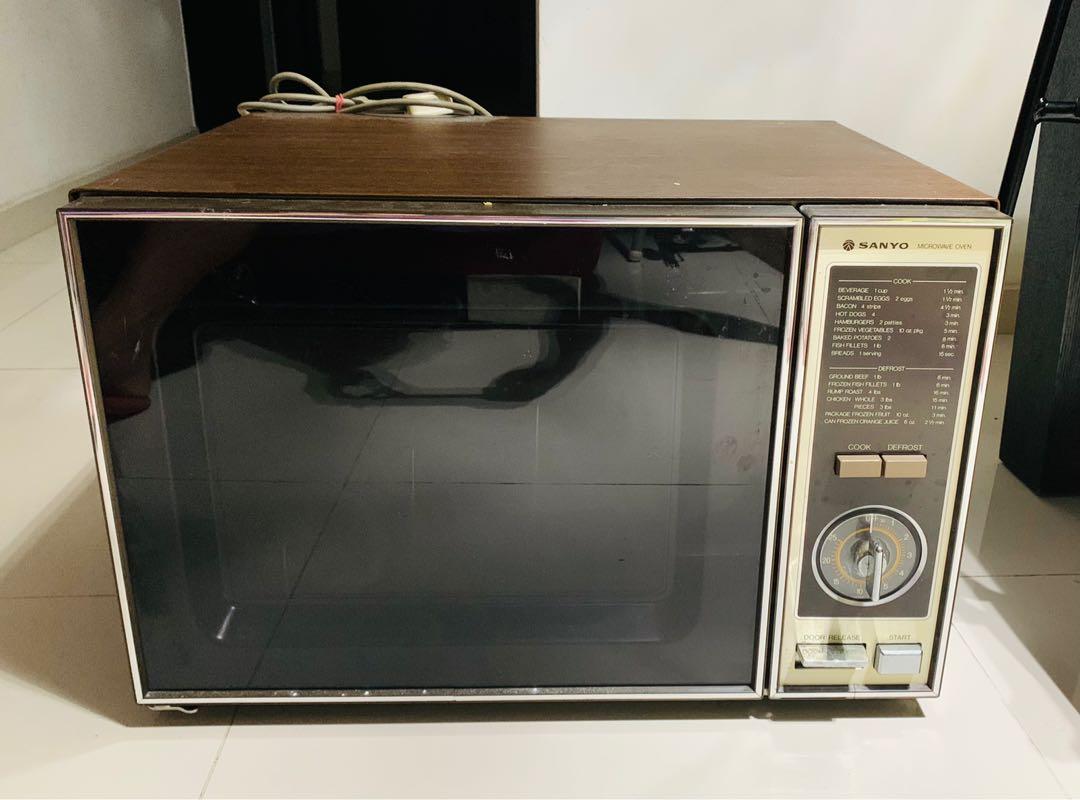 Sanyo Vintage Microwave Oven, TV & Home Appliances, Kitchen Appliances