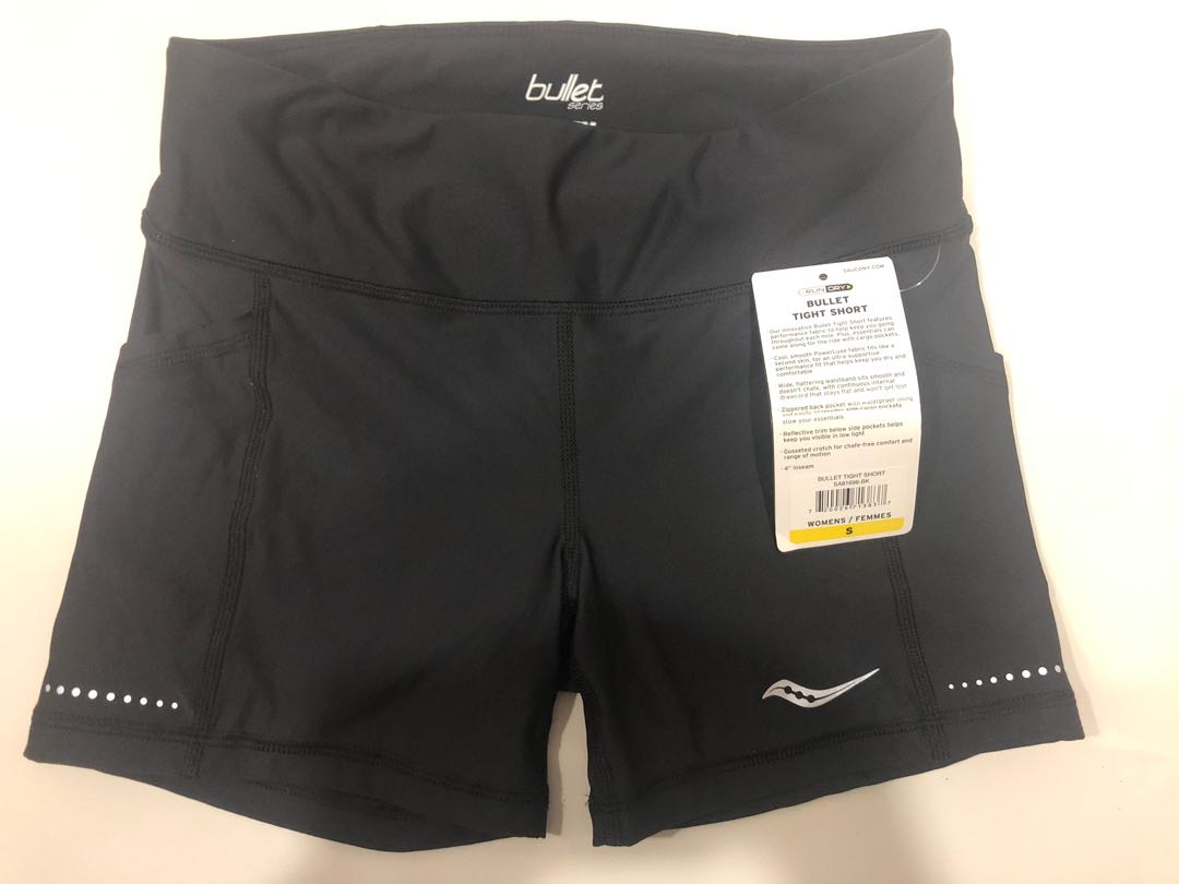 Saucony bullet online tight shorts