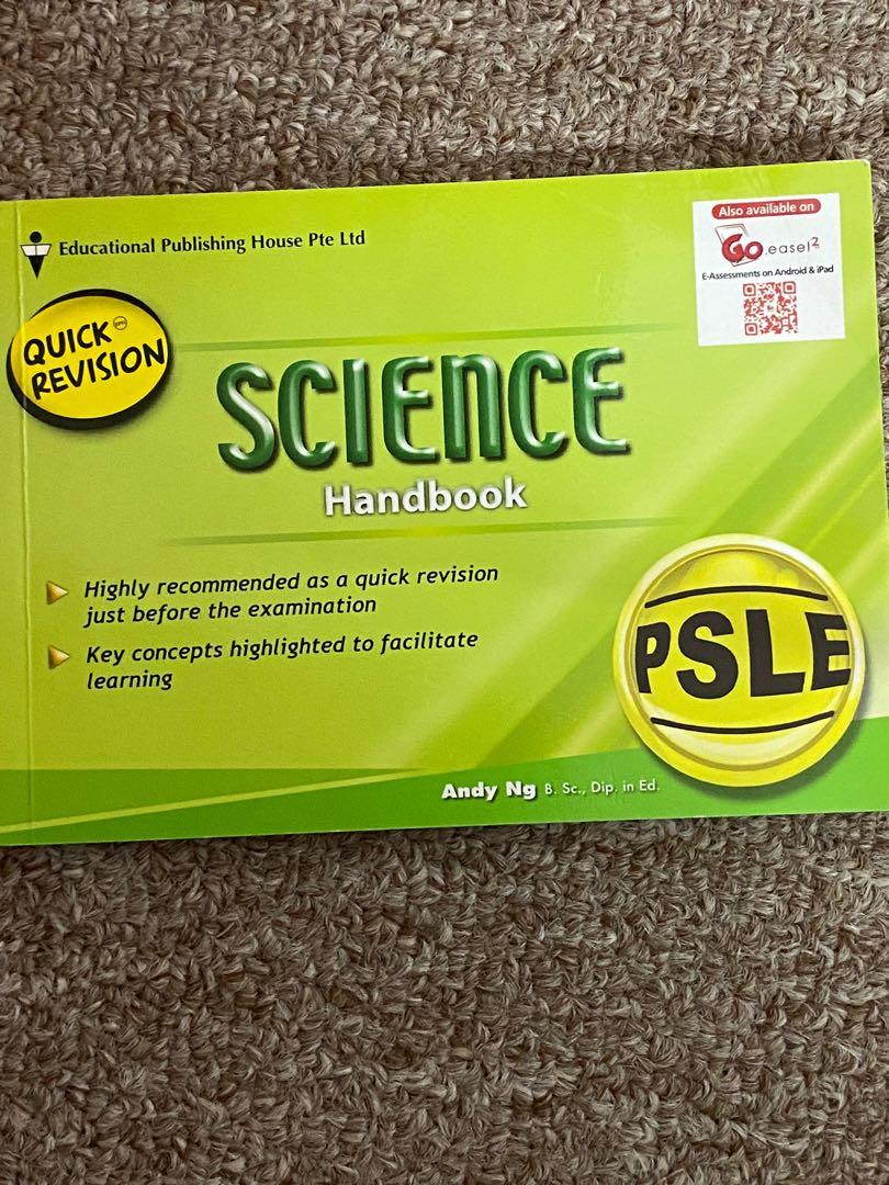 Science handbook PSLE, Hobbies & Toys, Books & Magazines, Assessment