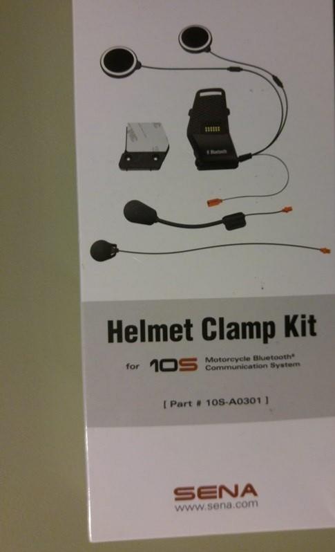 Sena 10s helmet clamp hot sale kit