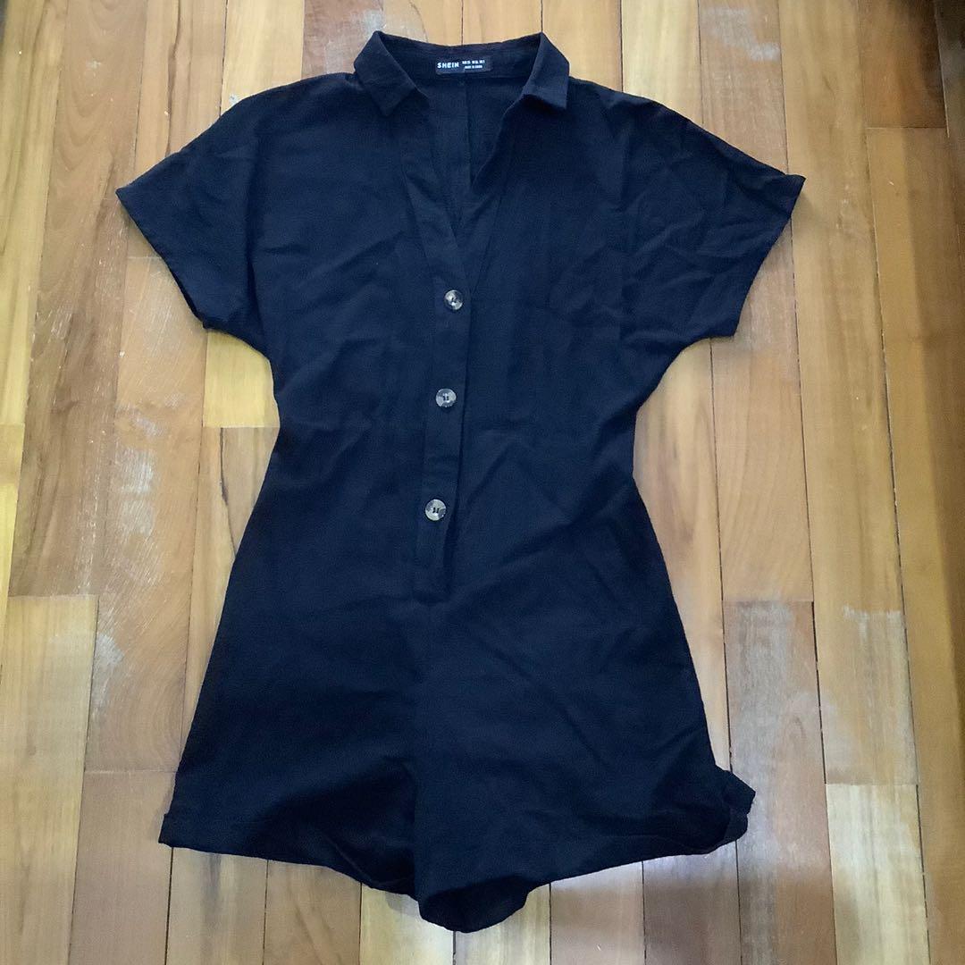 Batwing sleeve romper clearance