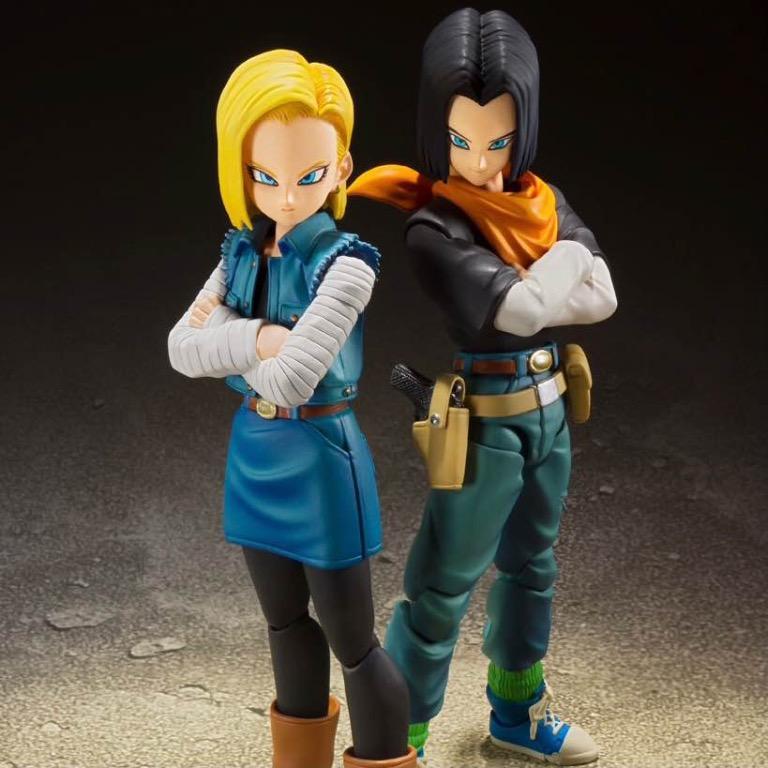 S H Figuarts Dragonball Shf 龍珠人造人17 18號event Exclusive Color Edition 興趣及遊戲 玩具 遊戲類 Carousell