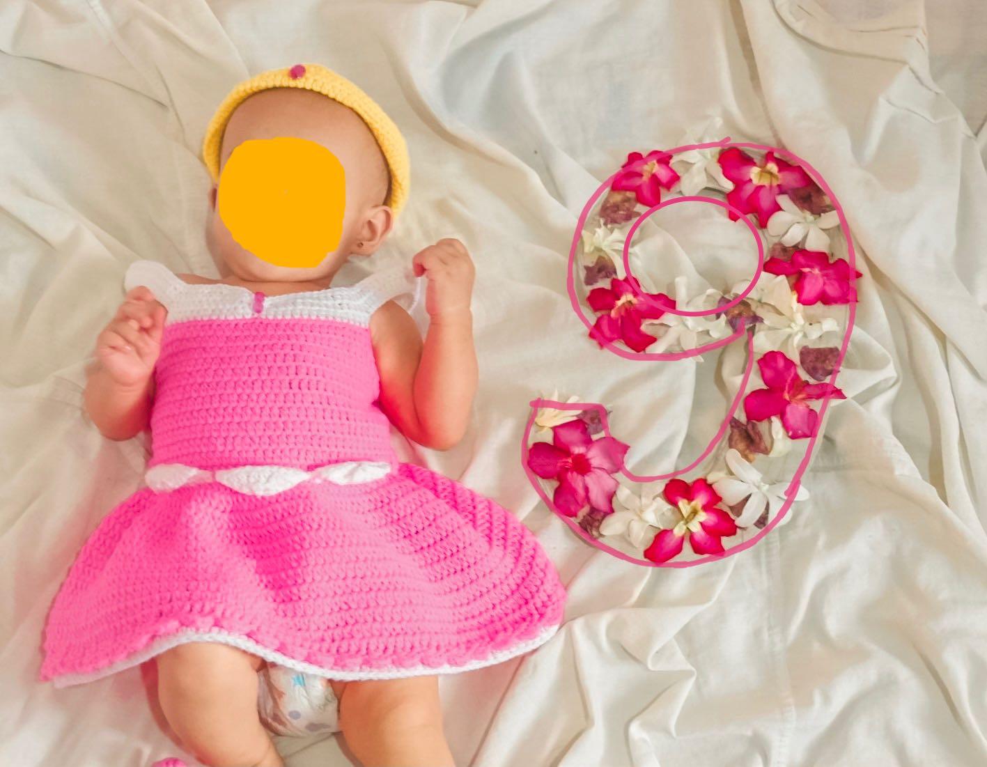 Baby sleeping beauty dress deals