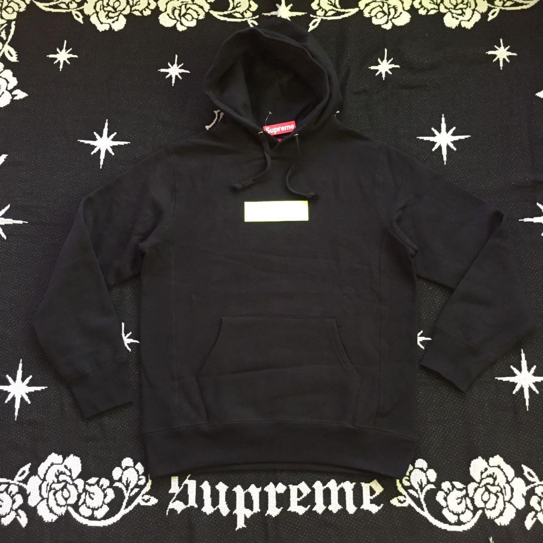 Supreme neon on sale box logo