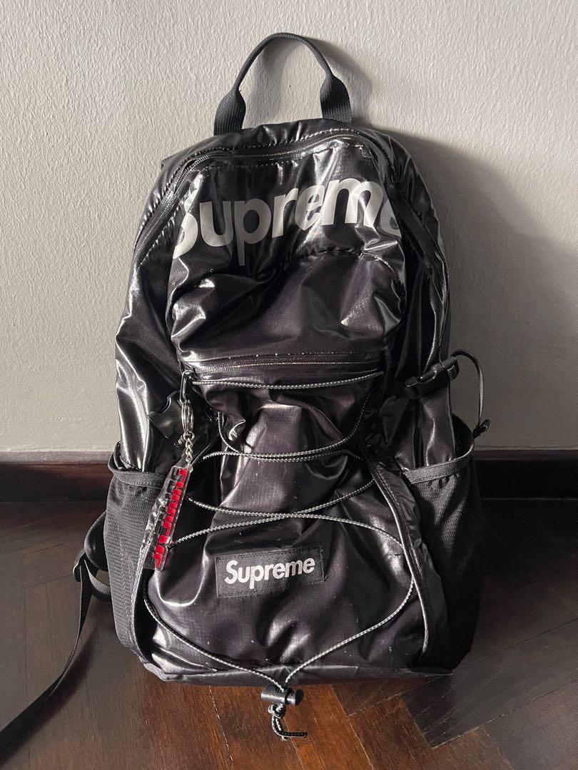 Supreme Patchwork Leather Backpack Black!!FW19!!BNWT!100