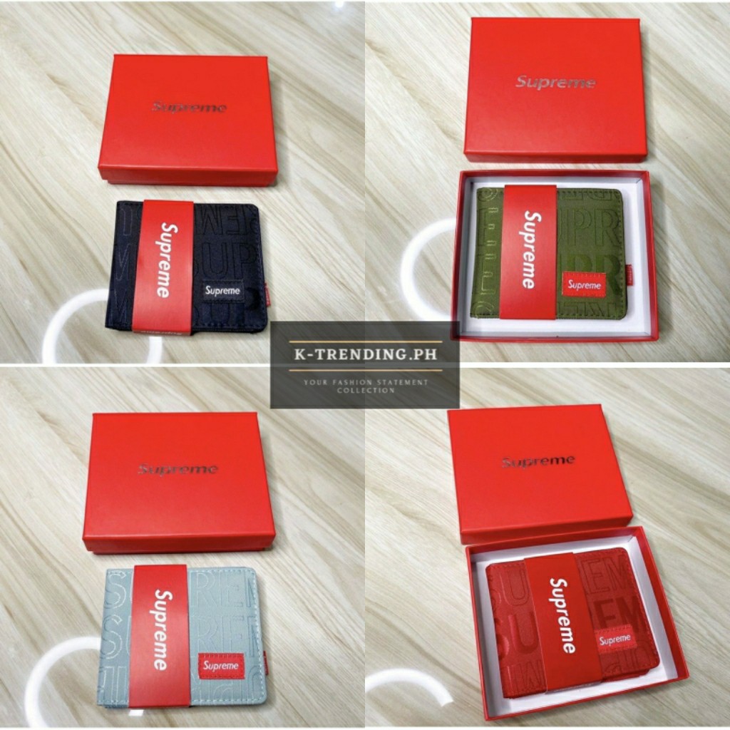 Supreme wallet, Men's Fashion, Watches 