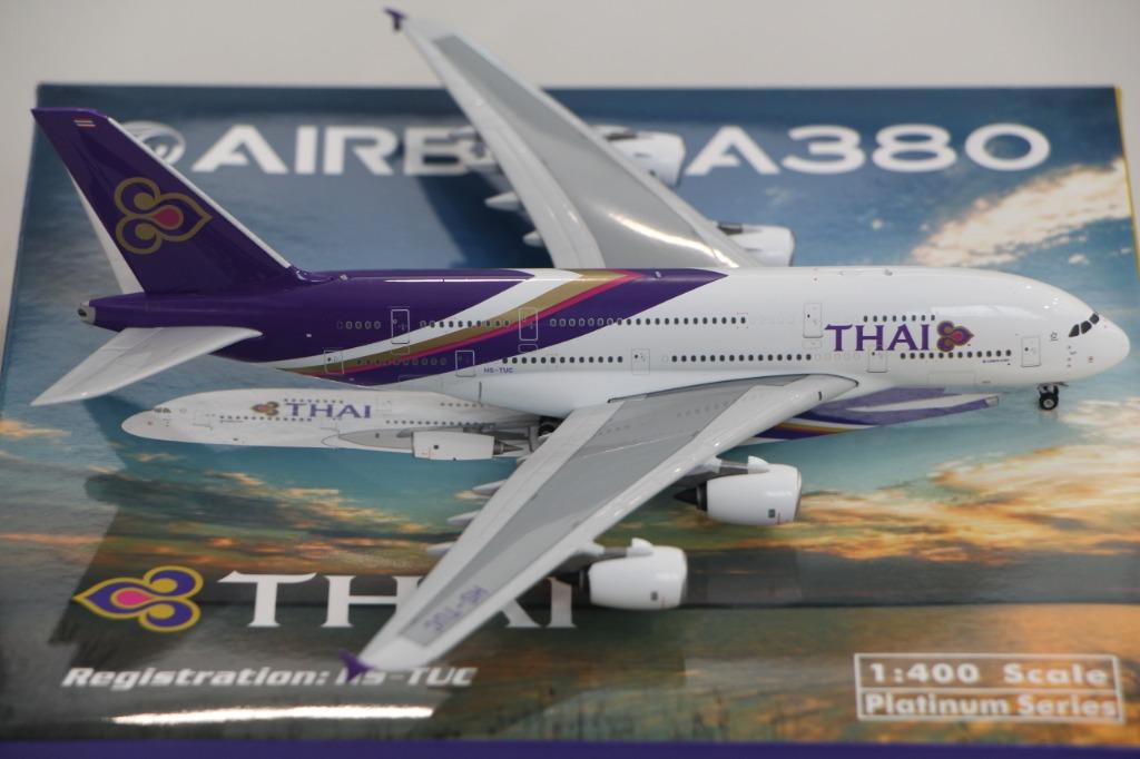 Airbus A380-8 1/200 HS-TUC Herpa Wings Thai 