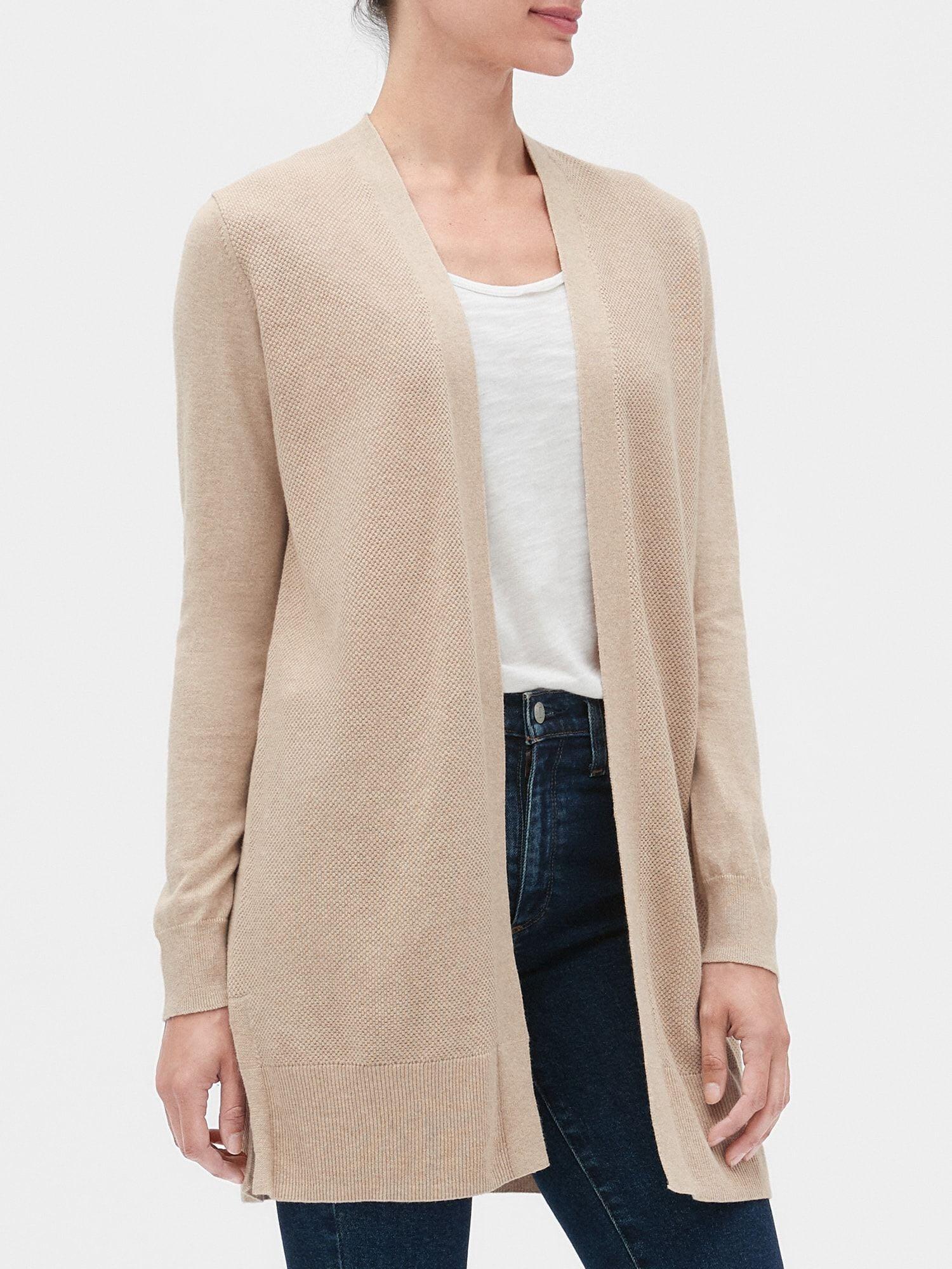 USED GAP OC Bella Open Cardigan Women s Fashion Coats Jackets