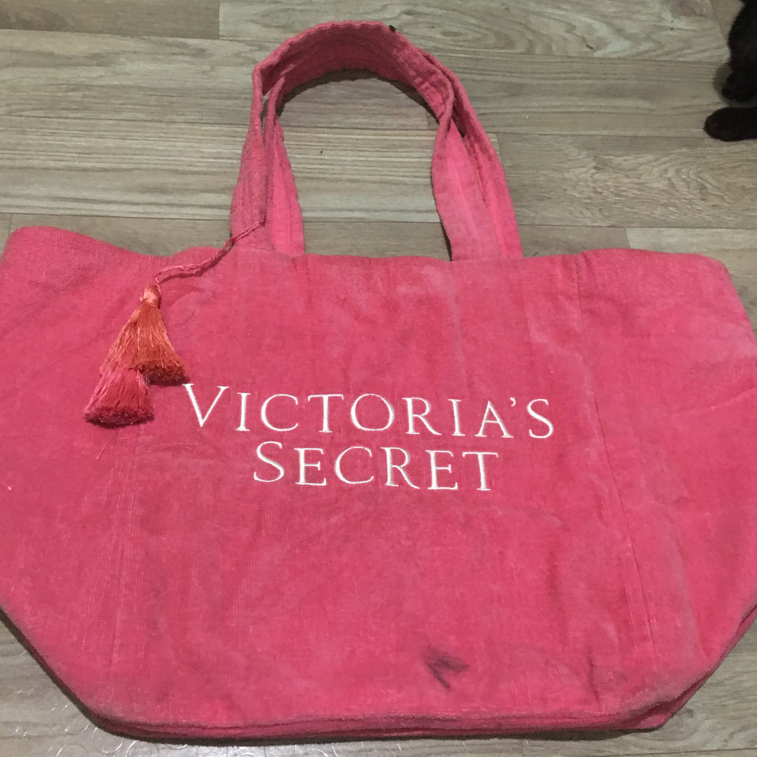 pink victoria secret travel bag