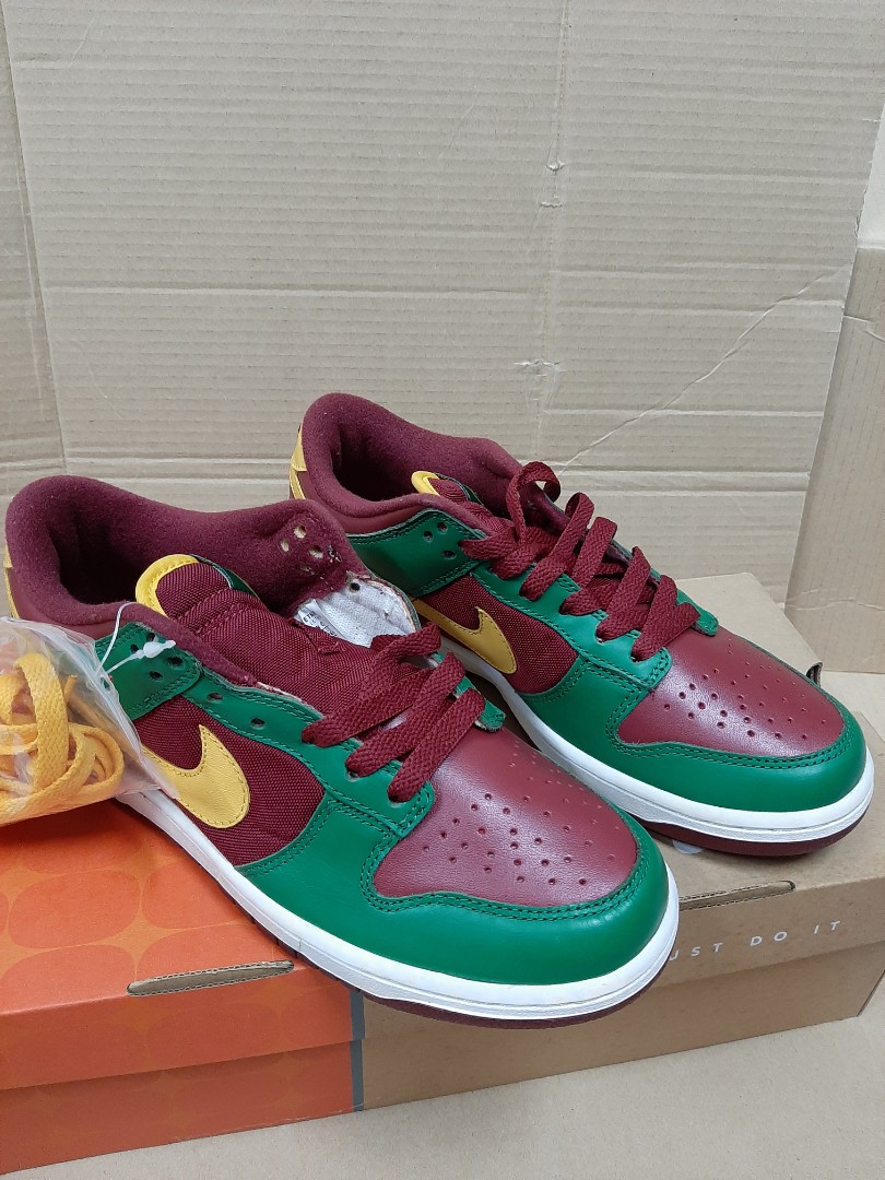 Vintage Nike Dunk Low 2004 EURO PORTUGAL 307378-671 Size 
