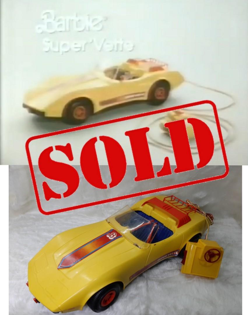 Barbie remote control super vette new arrivals