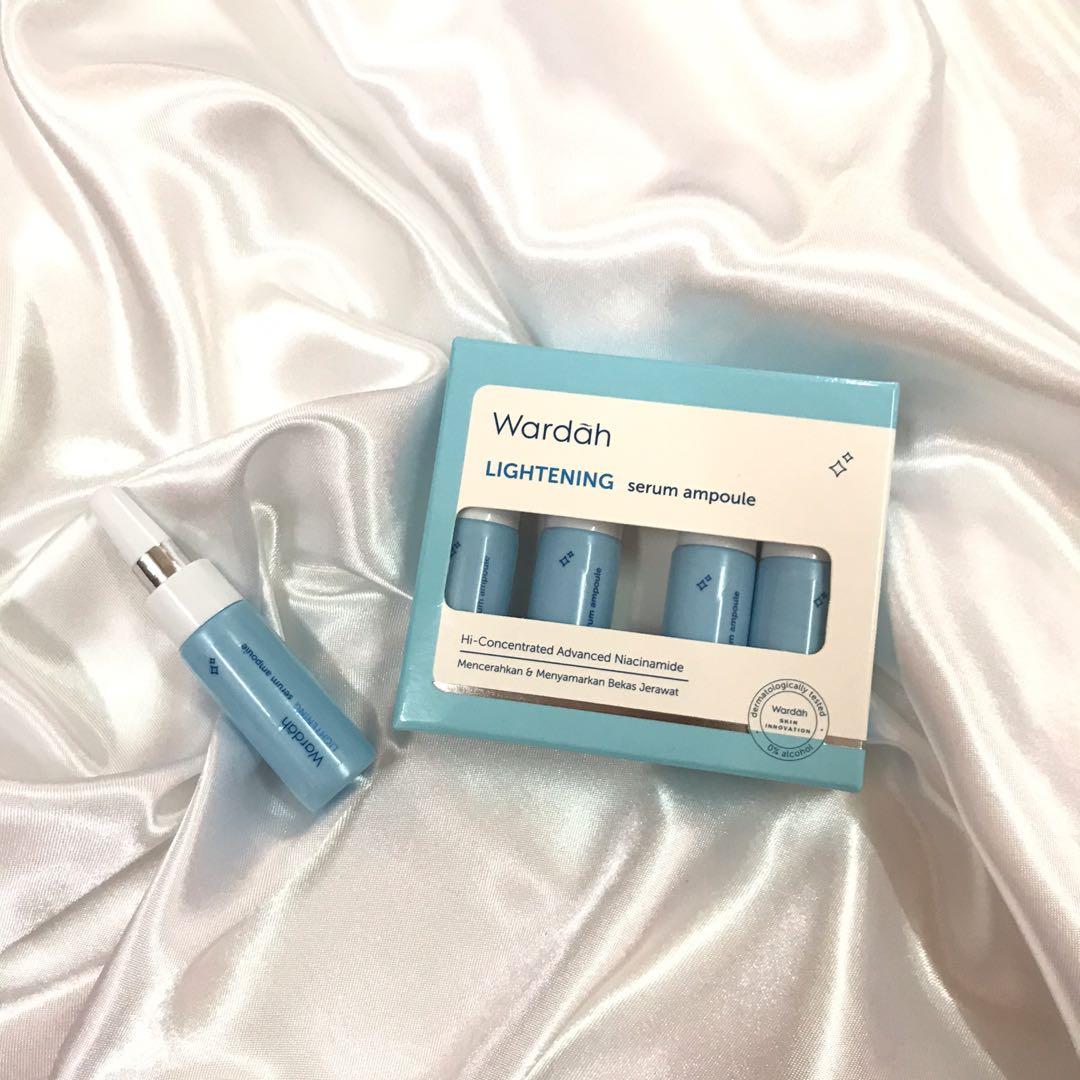wardah serum lightening ampoule